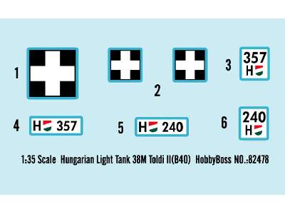 Hungarian Light Tank 38M Toldi II(B40) - image 3