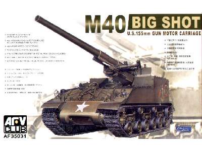M40 Big Shot U.S. 155mm Gun Motor Carriage - image 1