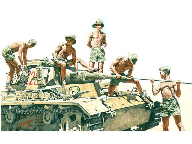 German Tank Crew Afrika Korps - image 1
