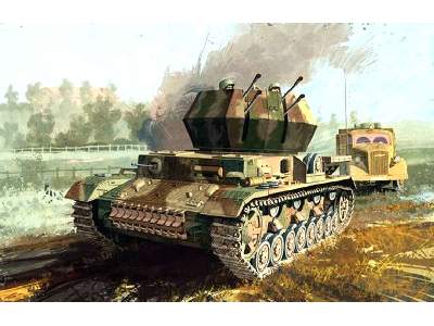 Flakpanzer IV Ausf. G Wirbelwind Early Production w/Zimmerit - image 1