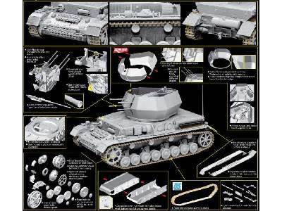 Flakpanzer IV Ausf. G Wirbelwind Early Production w/Zimmerit - image 2