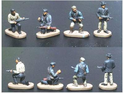 Caesar Miniatures H006-1/72 Scale Partisans WWII Underground Resisters 