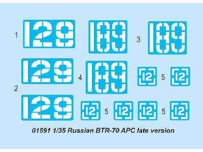 Russian BTR-70 APC late version - image 3