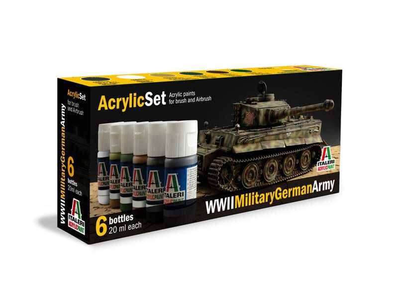 WWll Military German Army - paint set - image 1