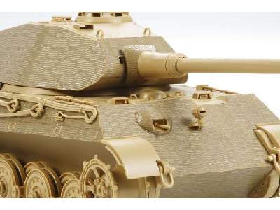 Zimmerit Coating Sheet - King Tiger Porsche Turret - image 2