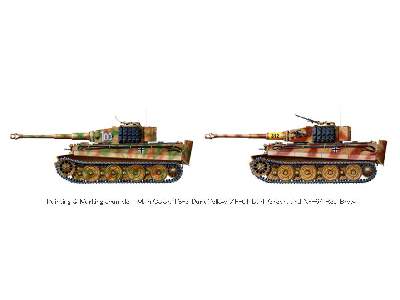 German Tiger I Late Version w/Ace Commander And Crew Set 8 Fig. - image 6