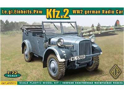 Le.gl. Einheitz PKW Kfz.2 - WW2 German Radio Car - image 1