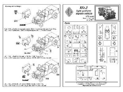 Le.gl. Einheitz PKW Kfz.2 - WW2 German Radio Car - image 2