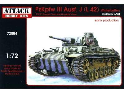 PzKpfw III Ausf. J(L 42) Winterketten Russian front Early produc - image 1