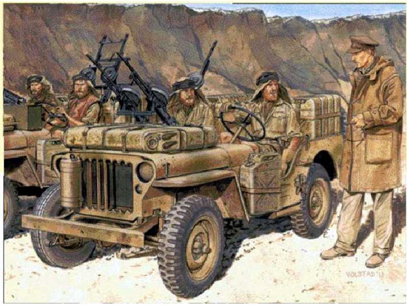 SAS 1/4 Ton 4x4 Patrol Commanders Car - image 1