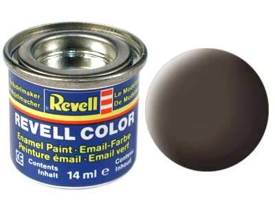 Paint no. 84 leather brown, mat RAL 8027 - Aqua Color - image 1