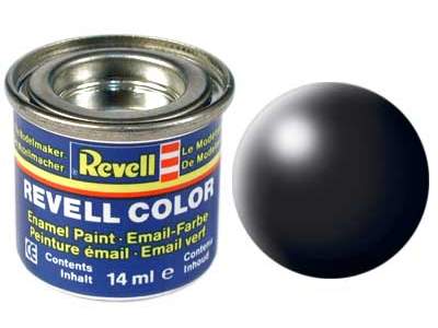 Paint no. 302 black, silk RAL 9005 - Aqua Color - image 1
