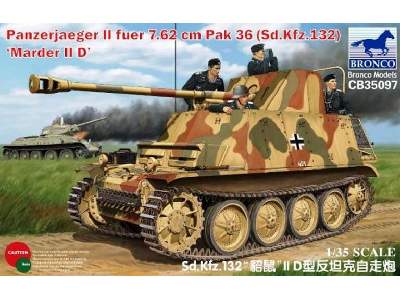 Panzerjaeger II fuer 7.62cm PaK 36, Sd.Kfz. 132, Marder II D - image 1