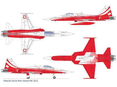 F-5E Tigher ll Patrouille Suisse - image 5