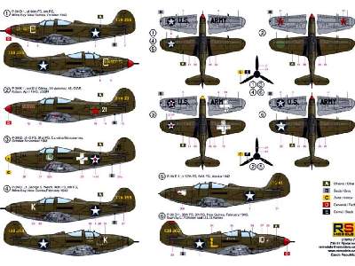 Bell P-39 D/F/K Airacobra USAAF Fighter - image 2