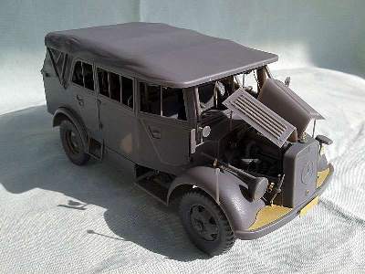 Mercedes-Benz L1500A (Kfz.70) German Personnel Car - image 7