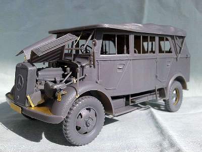 Mercedes-Benz L1500A (Kfz.70) German Personnel Car - image 8