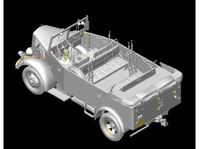 Mercedes-Benz L1500A (Kfz.70) German Personnel Car - image 24