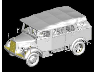 Mercedes-Benz L1500A (Kfz.70) German Personnel Car - image 25