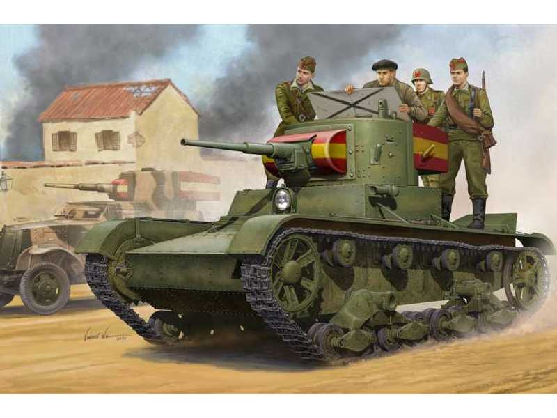 Soviet T-26 Light Infantry Tank Mod. 1935 - image 1