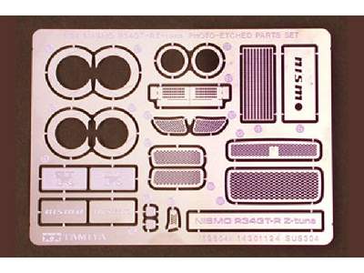 NISMO R34  Photo-Etched - Parts Set - image 1