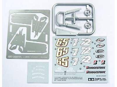 Ducati Desmosedici PE Stand -  Photo-Etched Parts Set - image 1