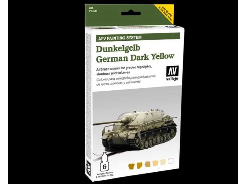 Dunkelgelb - German Dark Yellow - AFV Painting System - 6 pcs. - image 1