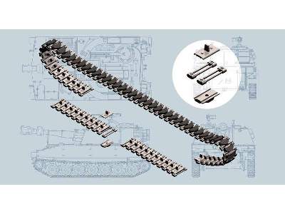 T-136 Tracks for M108/M109 series - image 1