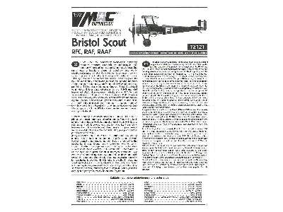 Bristol Scout - RFC, RAF, RAAF - image 2
