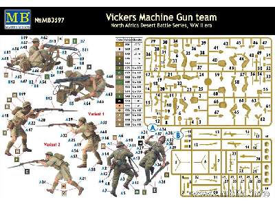Vickers Machine Gun team, North Africa Desert Battle Series - image 2