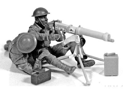 Vickers Machine Gun team, North Africa Desert Battle Series - image 4