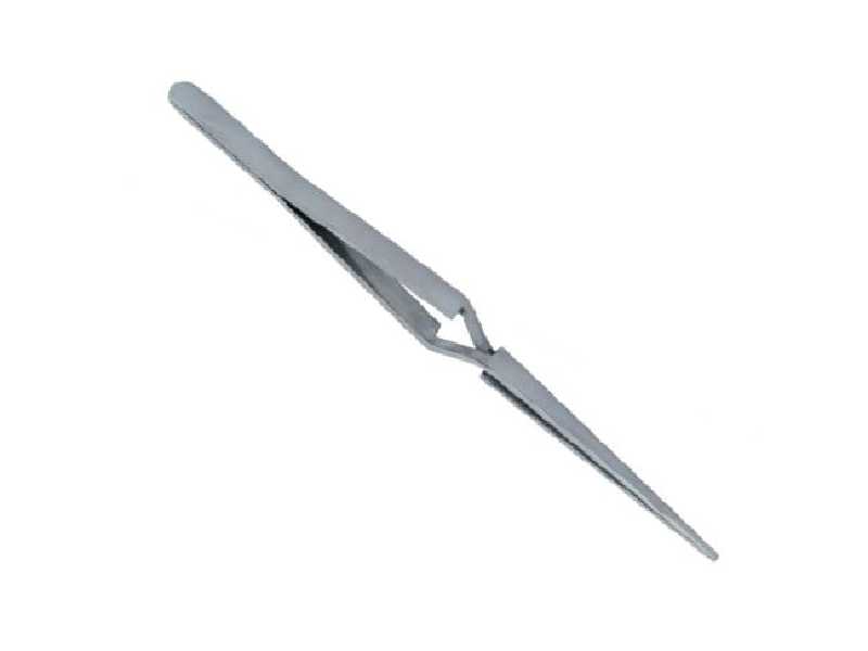 Self-locking straight tweezers  - image 1