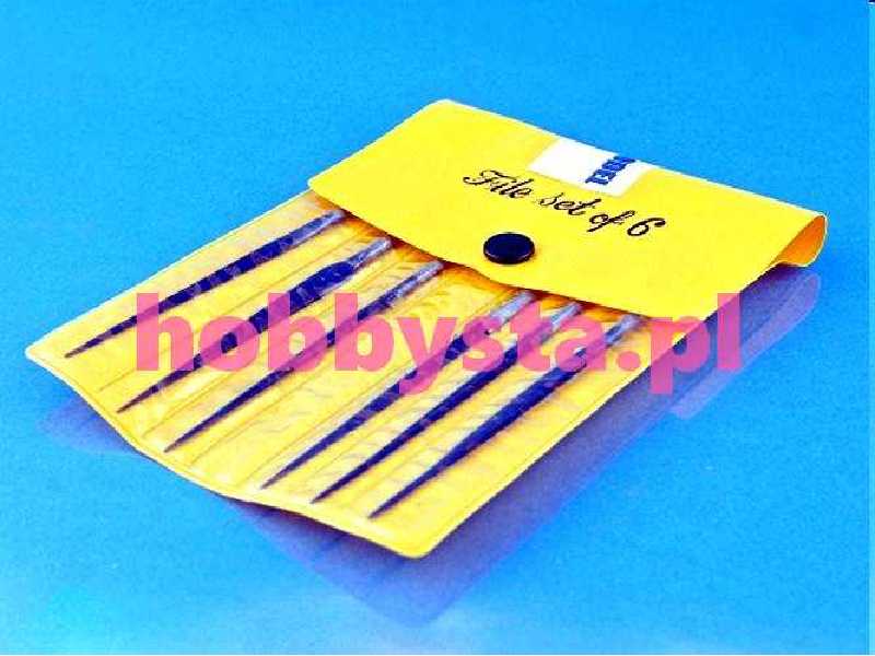 Set of steel files - 6 pcs - image 1