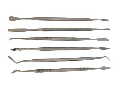 Wax carver - set of 5 stainless steel - image 1