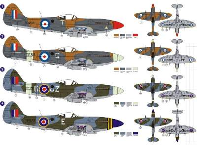 Supermarine Spitfire Mk.XVIII - British fighter - image 2