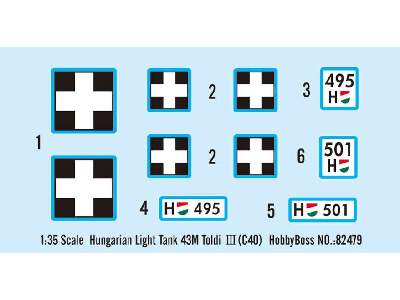Hungarian Light Tank 43M Toldi III(C40) - image 3