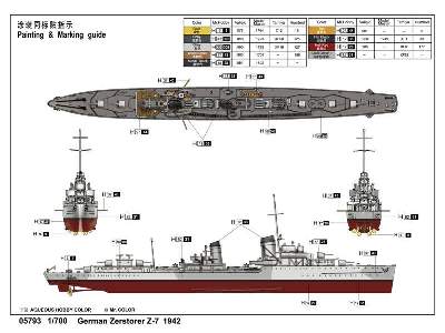 German Zerstorser Z-7 1942 - image 2