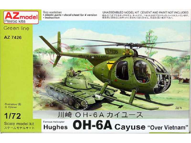 Huhhes OH-6A Cayuse - Over Vietnam - image 1
