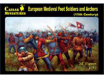 European Medieval Foot Soldiers and Archers - 15th Century - image 1