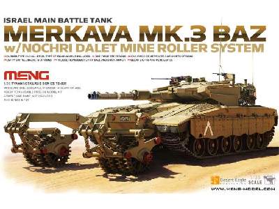 Merkava Mk.3 BAZ w/Nochri Dalet Mine Roller System - image 1