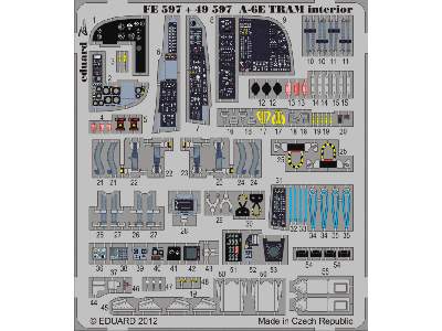 A-6E TRAM interior S. A. 1/48 - Kinetic - image 2