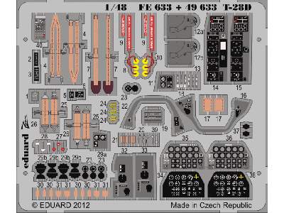 T-28D S. A. 1/48 - Roden - image 2