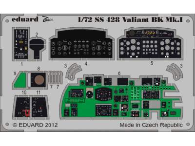 Valiant BK. MK. I interior S. A. 1/72 - Airfix - image 1