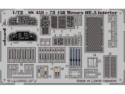 Wessex HU.5 interior S. A. 1/72 - Italeri - image 1