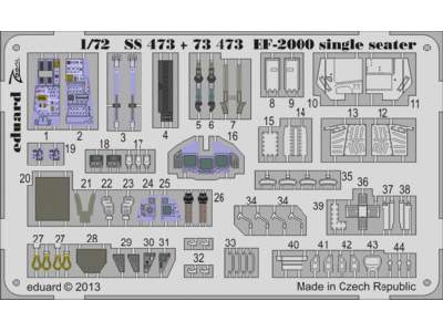 EF-2000 single seater 1/72 - Hasegawa - image 1