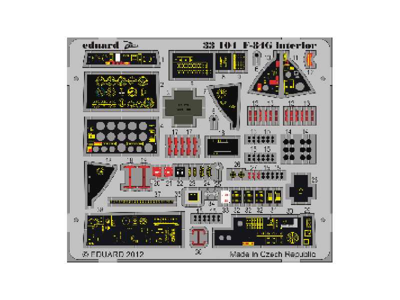 F-84G Interior S. A. 1/32 - Hobby Boss - image 1