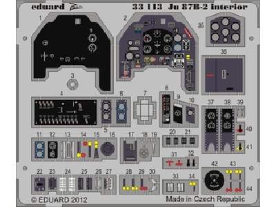 Ju 87B-2 interior S. A. 1/32 - Trumpeter - image 1