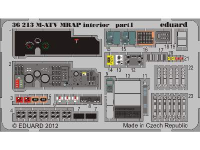 M-ATV MRAP interior 1/35 - Kinetic - image 2