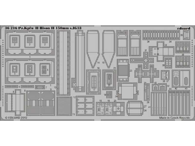 Pz. Kpfw II Bison II 150mm s. IG33 1/35 - Dragon - image 1