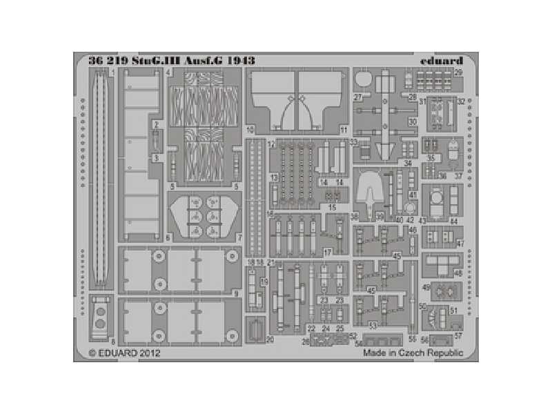 StuG. III Ausf. G 1943 1/35 - Dragon - image 1